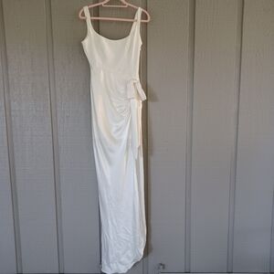 Cinq à Sept Cream Maxi Dress